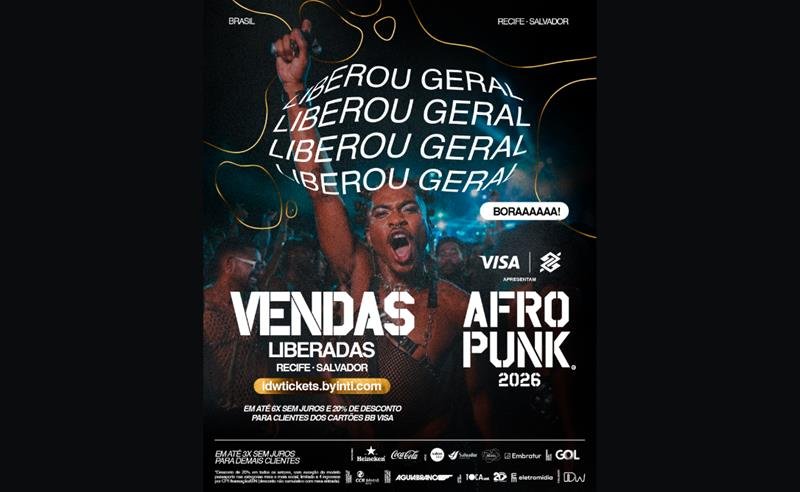 AFROPUNK inicia vendas gerais para as três cidades: Rio de Janeiro, Recife e Salvador